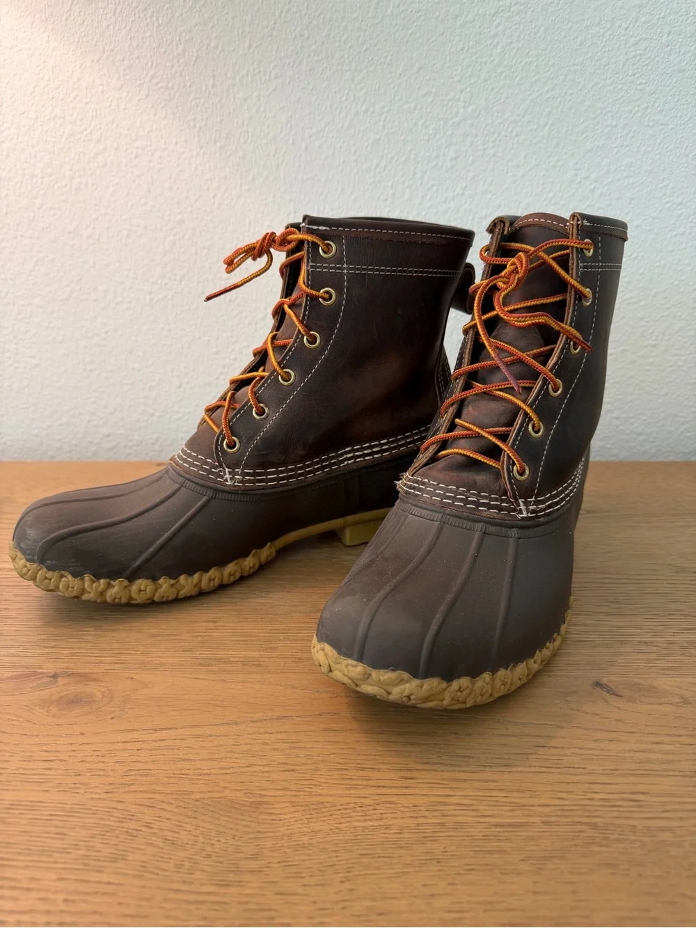L.L. Bean rugged leather
